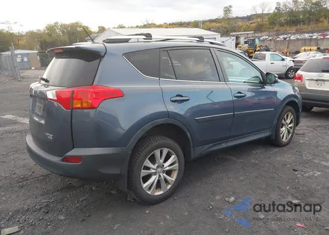 2014 Toyota Rav4 Limited из США, поврежденный, VIN 2T3DFREV3EW129782